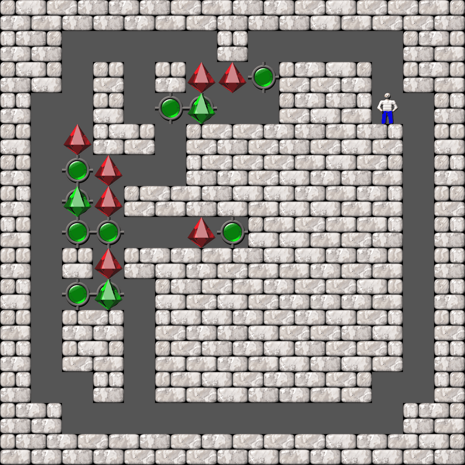 Sokoban More Bugs collections level 387